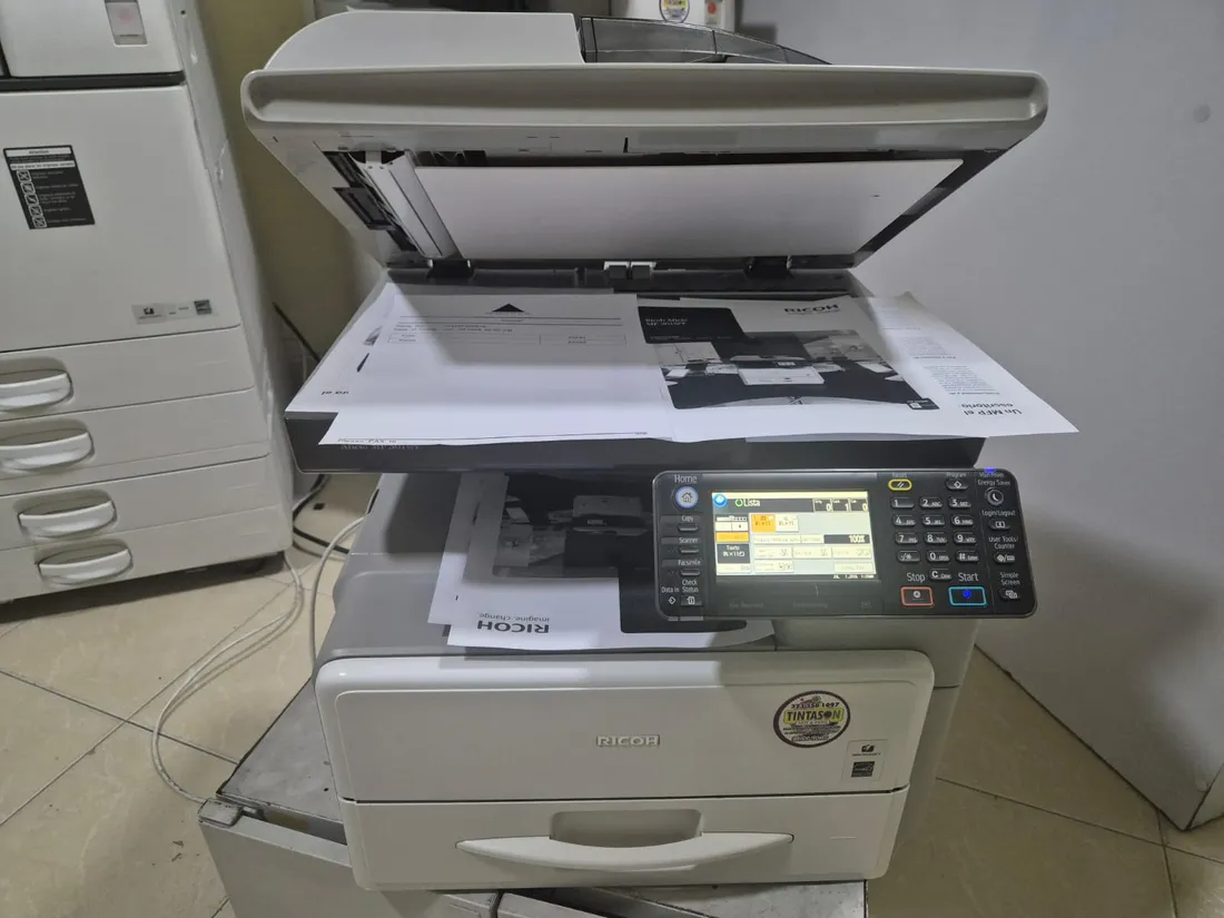 Ricoh MP 301 en el local de Tintason