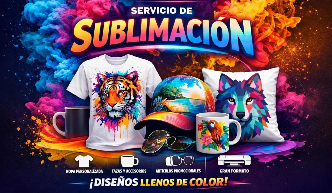 Servicio de sublimación