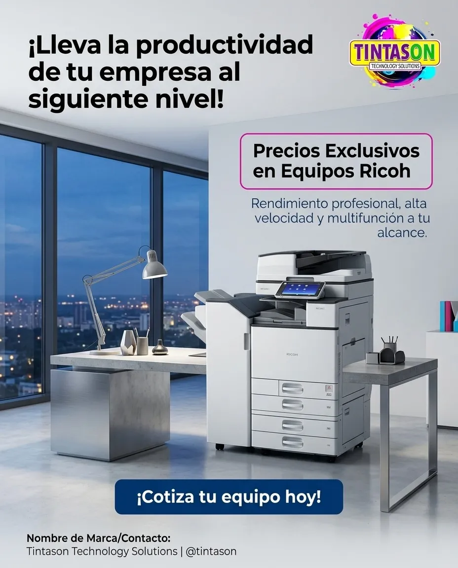 Precios exclusivos en equipos Ricoh