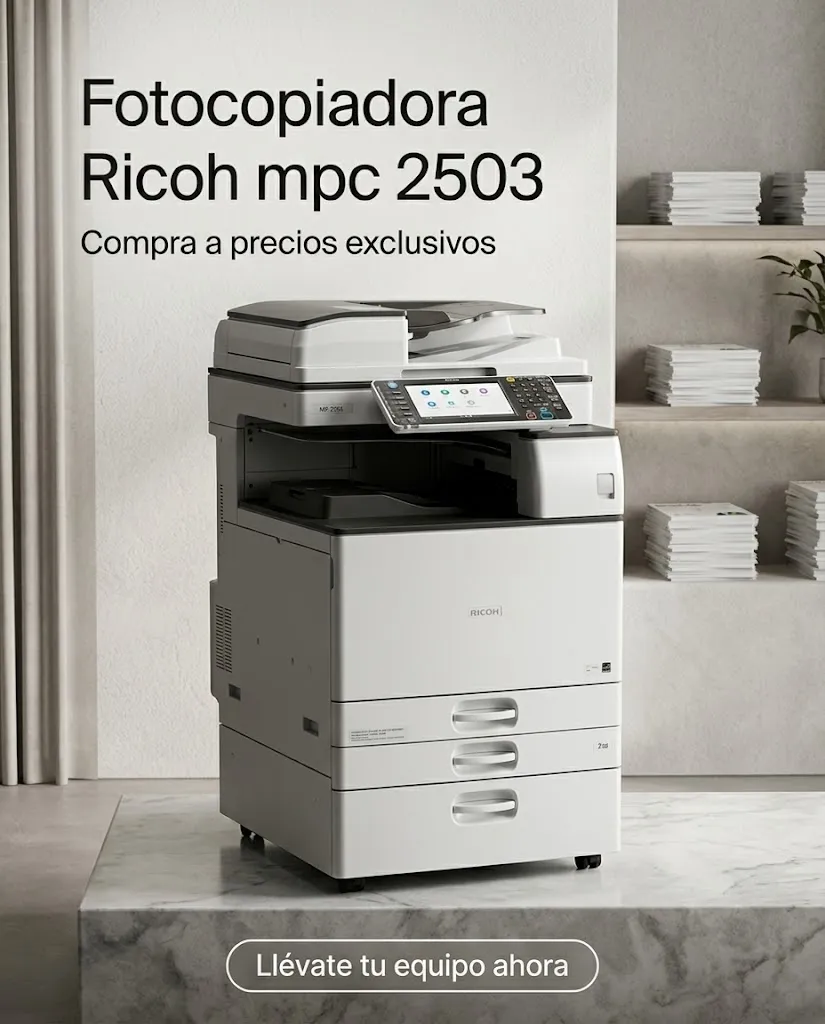 Fotocopiadora Ricoh MP C2503