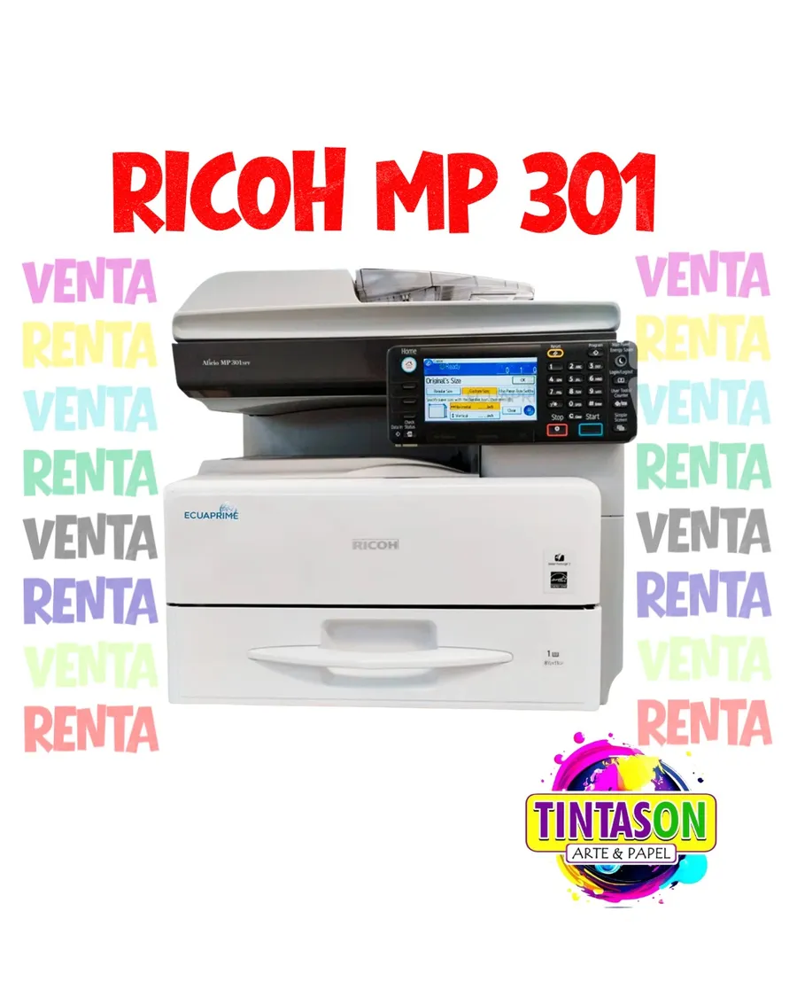 Ricoh MP 301 para venta o renta en Tintason